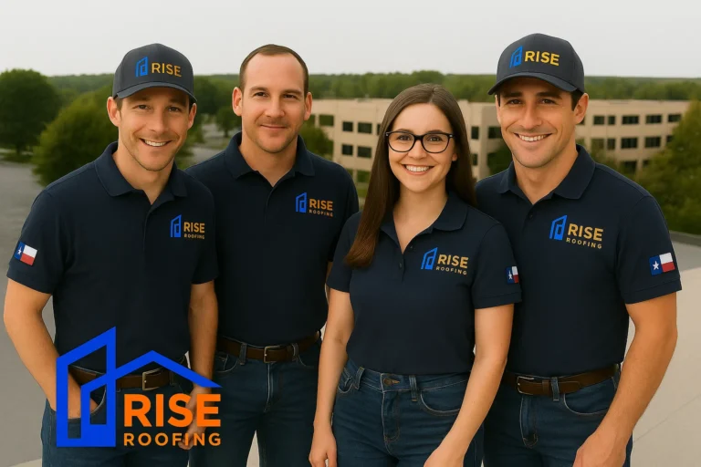RISE Roofing Houston team