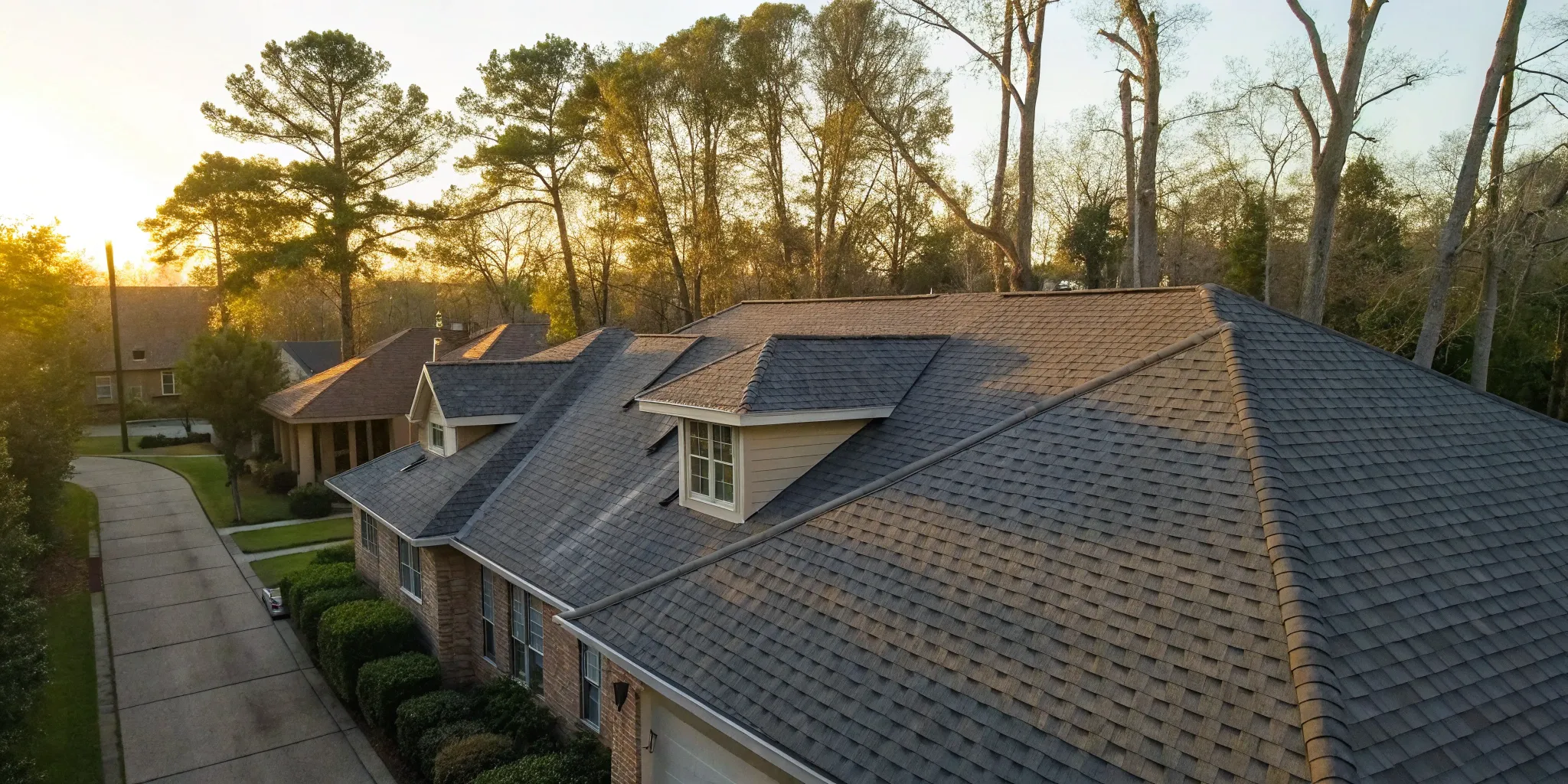 Asphalt shingle replacement Houston TX