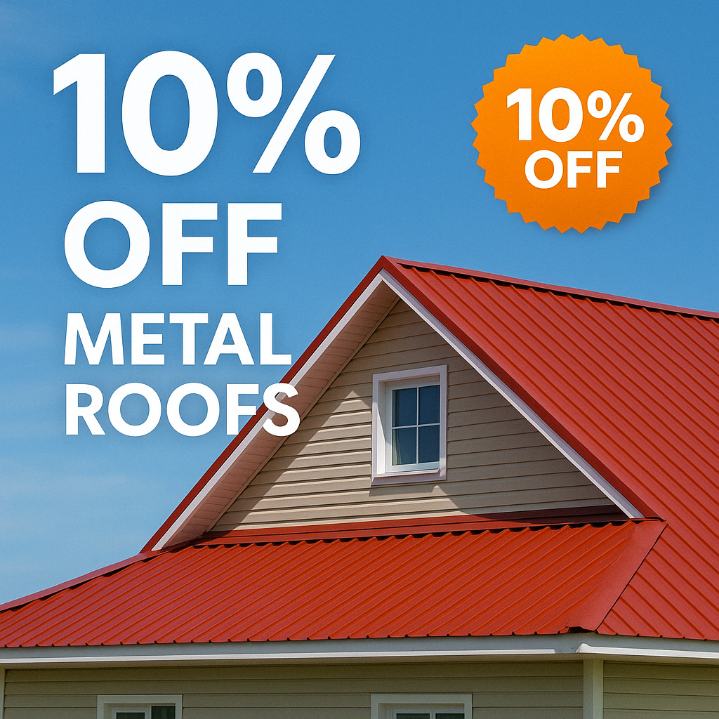 Metal roofing discount Houston TX