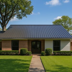 Metal Roof by RISE Roofing Houston TX