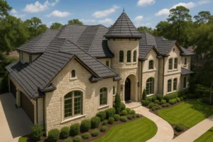 Stone Coated Steel Roof by RISE Roofing Houston TX